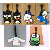 Anime Keroro Frog Pochacco Melody Luggage Tags Bag Travel Accessories