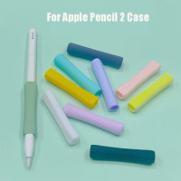 TPU Silicon Protective Holder Cover For Apple Pencil 2 Accessories Anti-scratch Case for Apple Pencil 1 protect case
