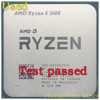 AMD Ryzen 5 3600 R5 3600 3.6 GHz Six-Core Twelve-Thread CPU Processor 7NM 65W L3=32M 100-000000031 Socket AM4