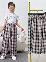 ( A6009 XẢ KHO ) QUẦN KẺ LẠNH BLINH ĐÁ BÉ GÁI 16-50KG-JIMMY&PA BABY