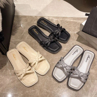 Sandal Kasual Wanita/Sandal Datar/Slipper/Korean Import Jelly Soft Slipper Anti Slip