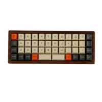 ECHOME 40% Wooden Mechanical Keyboard Wired Type-C Hot Swap RGB Gasket Custom Mini Office Gaming Keyboard Kit Support QMK VIA