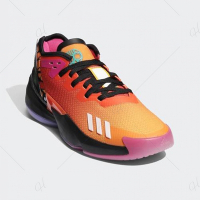 adidas 籃球鞋 男鞋 運動鞋 包覆 緩震 D.O.N. ISSUE #4 橘 GZ2570