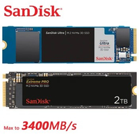 Original Sandisk Ultar SSD 2TB 1TB Extreme PRO 250G NVMe M.2 3D nCache 3.0 M.2 2280 500GB Internal hard drive for Laptop Desktop
