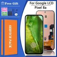 6.1“Original For Google Pixel 8A LCD GKV4X G6GPR G8HHN G576D Display Touch Screen Digitizer For Google Pixel 8a Lcd 8A Screen