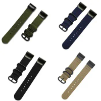 Strap Nylon 26 22 20MM Quick easy Fit watch band For Garmin Fenix 6X 6 6S /5X 5 5S Plus / Fenix 3 /3 HR/ 935 945 Smart WristBand