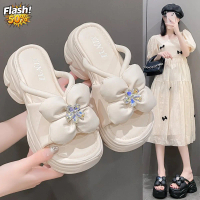 LINKE SHOES summer new product: thick-soled platform sandals with a height of about 8cm, non-slip, r