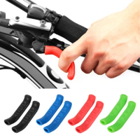 2PCS Universal Silicone Gel Brake Handle Lever Cover Mountain Road Bike Cycling Protection Cover Protector Sleeve MTB Fixed Gear