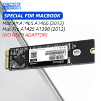 OSCOO Original SSD Hard Drives For Macbook Air A1465 A1466 Pro A1425 A1398 Year 2012 128GB 256GB 512GB 1TB Apple SSD Hard Disk