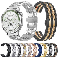 Stainless Steel 22 20mm Strap For HUAWEI WATCH GT 4 46mm Bracelet HUAWEI WATCH 4 Pro GT 4 3 Buds Metal Band Watchband Accessorie