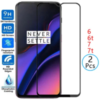 protective tempered glass for oneplus 6 7 t 6t 7t screen protector on one plus t6 t7 film oneplus6 oneplus6t oneplus7 oneplus7t