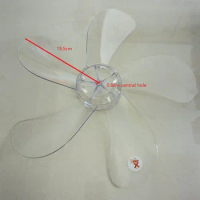 5-blade Fan Parts Fan Blade Replacement for stand fan 16 inches 400mm 0.8cm cental hole