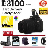 Nikon D3100 VRII kit DSLR Camera (Used)