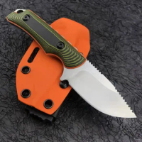 B.M. 15017 Hidden Canyon Hunter Fixed Blade Knife Drop Point G10 Handle &amp; K Sheath Tactical Hunting Outdoor EDC