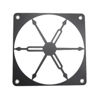 Aluminum Computer Fan Dustproof Cover Cooling Fan Cover Heat Dissipation Protective Guard Easy Insta