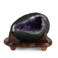 【開運方程式】紫晶洞l特紫開口笑紫水晶洞AGU606(2.58kg烏拉圭錢袋子)