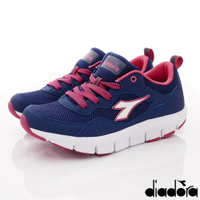 ★DIADORA義大利國寶專業輕量慢跑鞋-DA31611藍(女段)