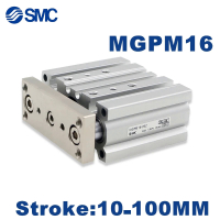 MGPM ใหม่ SMC MGPM16 MGPM16-10Z MGPM16-20Z MGPM16-30Z MGPM16-40Z MGPM16-75Z MGPM16-100Z Compact Guid