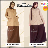 Seragam Pramuka Guru Model Gamis Ukuran S m l xl xxl by Riyani