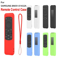 Silicone Remote Control Cover Soft Protective Case TV Series Protector for Samsung BN59-01432A