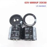 （1pcs）63V6800UF 35X30 Nishicon electrolytic capacitor 6800UF 63V 35 * 30