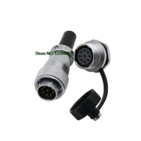 WS16 Waterproof Connector Aviation Male Plug Female Socket 2 3 4 6 7 9 10 Pin Industrial LED Light Medical Electric Tools