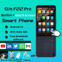 F22 Pro Available Android 12 4G Smart Touch Screen Key Duoqin Mobile Phone 4 64GB