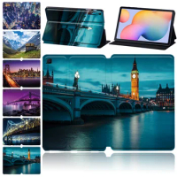 For Samsung Galaxy Tab S4 T830/Tab S5e T720/Tab S6 T860/Tab S6 Lite P610/Tab S7 T870 View Print Funda Tablet Protection Cover