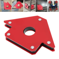 1PCS 75LBS Welding Magnetic Holder Strong Magnet 3 Angle Arrow Positioner Power Soldering Locator Tool