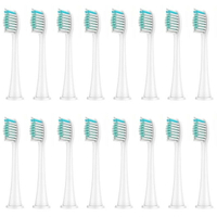 【日本代購】16 件替換牙刷頭相容於飛利浦 Sonicare 電動牙刷頭補充裝 Fit DiamondClean