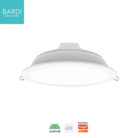 Bardi Smart Beacon Panel Downlight 14W Rgbww Bluetooth Lampu Pasti Ori