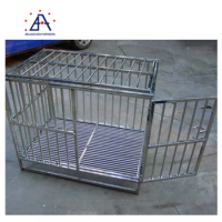 Customized aluminum profile folding dog house crate rabbit cages