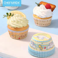 【美國Chefmade】大耳狗造型 杯子蛋糕 馬芬耐熱烘焙模-100入(CM089)