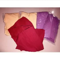 Hijab Instan Bergo Ped Khimar Premium Merah