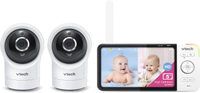 [3美國直購] 嬰兒監視器 VTech RM5764 -2 雙鏡頭 Wi-Fi 1080p HD Pan &amp; Tilt Video Baby Monitor with Remote Access