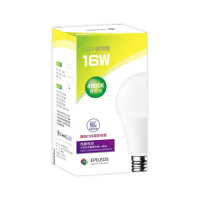 【光鋐科技】16W LED燈泡 無藍光危害 E27燈頭 全電壓(6入組)