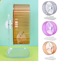 21cm New Hamster Running Disc Toy Silent Small Pet Rotatory Jogging Wheel Small Pets Sports Wheel Toys Hamster Cage Accessories