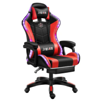 2023 New gaming chair,High quality computer chair with massage,leather office chair RGB light gamer chair swivel gaming chair