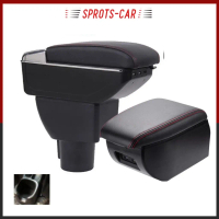 Hộp tỳ tay VINFAST FADIL cao cấp tích hợp 7 cổng sạc USB - Bảo hành 12 tháng