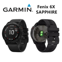 Garmin Fenix 6X SAPPHIRE GPS Outdoor Heart Rate Sports Watch No Boxs Support International Multiple Languages Free Shipping