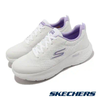 領券再折【SKECHERS 】Skechers 慢跑鞋 Go Run Lite-Inertia 女鞋 白 紫 緩震 瑜珈鞋墊 回彈 運動鞋 129425WPR-US6.5=23.5cm