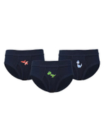 กางเกงในเด็กผู้ชาย JOCKEY KIDS แบบ BRIEFS สีกรมท่า (แพ็ค3)