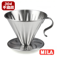 【MILA】不鏽鋼咖啡濾杯(2-4cup)