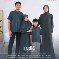 LYDIA TEAL NIBRAS SARIMBIT SET FAMILY KELUARGA LEBARAN TERBARU RAYYA 2026
