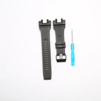 Watch Band Strap for Casio G-Shock GBA-900 GBA-900-7A GBA-900SM-7A Watchband PU Resin Rubber Straps and Clasps Bracelet Replacem