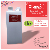 Cronex Alkohol/Etanol Teknis 96% Non Food Grade/Ethyl Alcohol/Ethanol