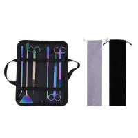 A NEW  Aquarium Tools Set Stainless Steel Aquarium Tank Aquatic Plant Tool Kits Scissors Shovel Wate