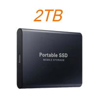 Hot Portable SSD 1TB 2TB High Speed Solid State External Hard Drive 4TB Disk Mass Storage Hard Driv