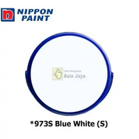 Nippon Paint Vinilex Cat Tembok Interior dan Eksterior 5 Kg (Ready semua warna) 973*S Blue White (S)