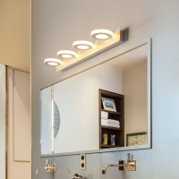 浴室鏡前燈led衛生間壁燈免打孔廁所洗漱臺燈梳化燈北歐現代簡約